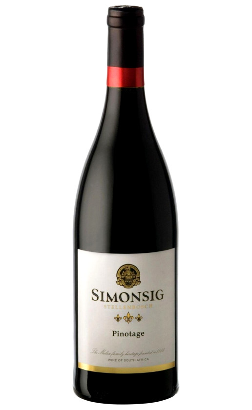 Вино Simonsig Pinotage 2008