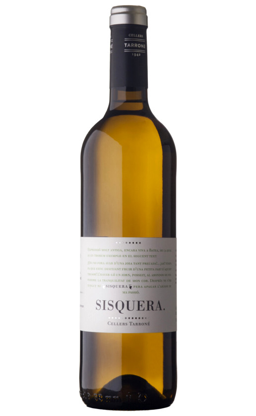 Wine Sisquera Blanc Terra Alta