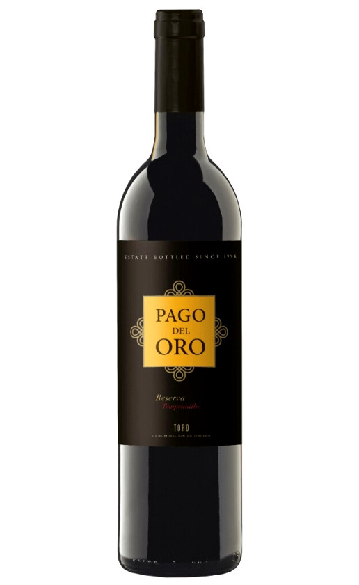 Wine Sobreno Pago Del Oro Reserva Toro 2015