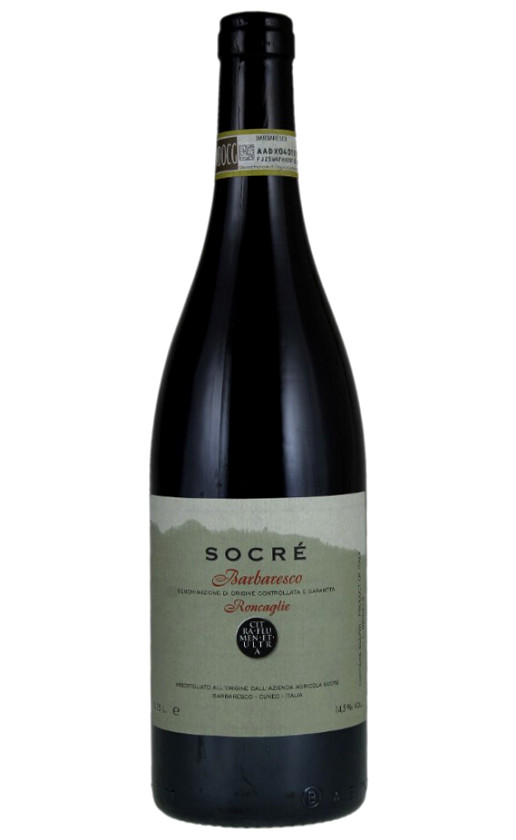 Wine Socre Barbaresco Roncaglie 2014