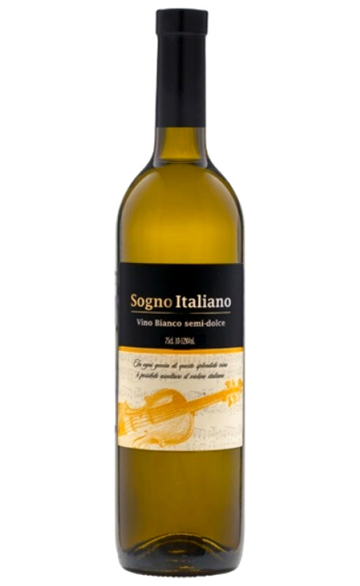 Wine Sogno Italiano Bianco Semi Dolce