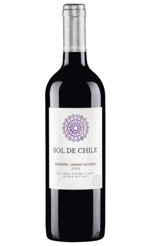 Вино Sol de Chile Carmenere-Cabernet Sauvignon Valle Central 2020