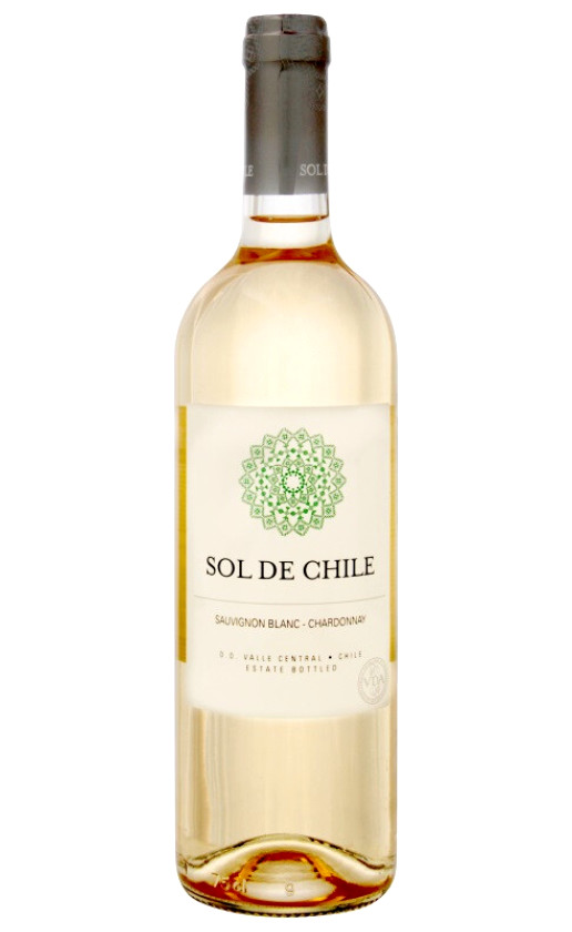 Wine Sol De Chile Sauvignon Blanc Chardonnay Valle Central 2020