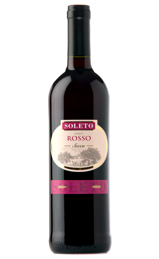 Wine Soleto Rosso Secco