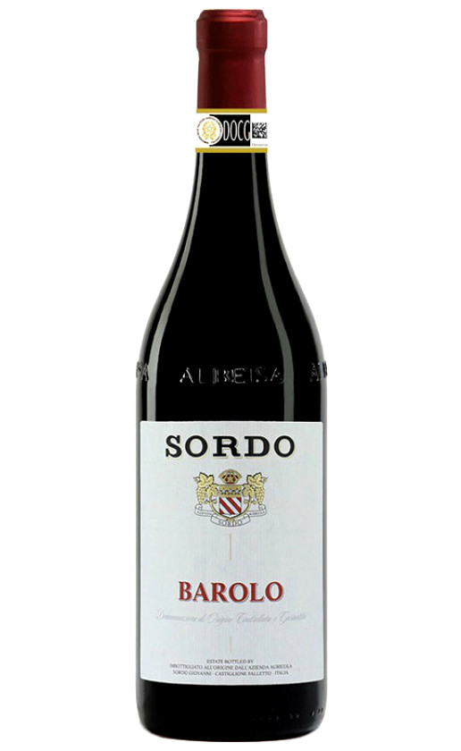 Wine Sordo Giovanni Barolo 2015