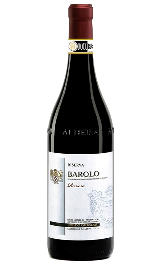 Вино Sordo Giovanni Barolo Ravera Riserva 2009