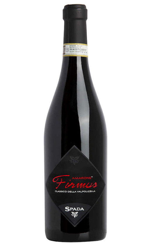 Wine Spada Firmus Amarone Della Valpolicella Classico 2015
