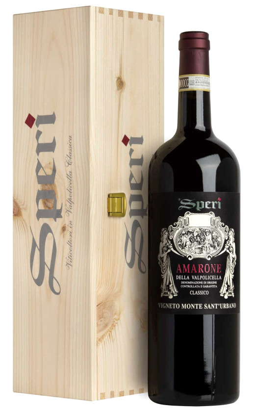 Wine Speri Monte Santurbano Amarone Della Valpolicella Classico 2016 Wooden Box