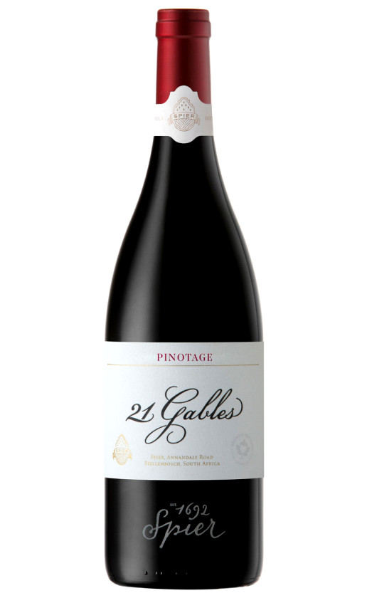 Вино Spier 21 Gables Pinotage 2016