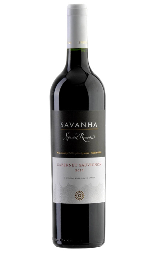 Wine Spier Savanha Special Reserve Cabernet Sauvignon 2011