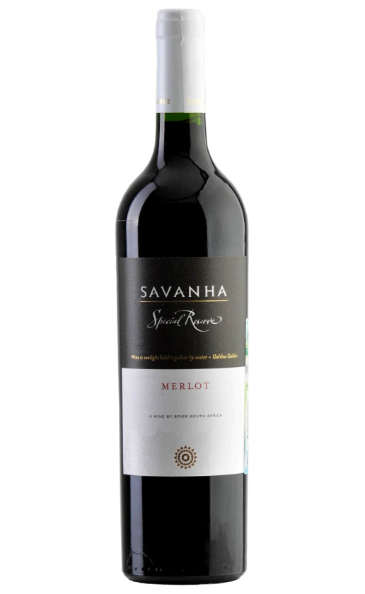 Wine Spier Savanha Special Reserve Merlot 2008