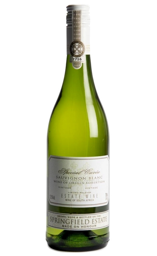 Вино Springfield Estate Special Cuvee Sauvignon Blanc 2016