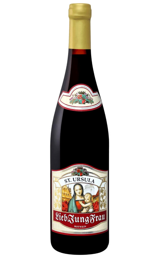Wine St Ursula Lieb Jung Frau Rotwein