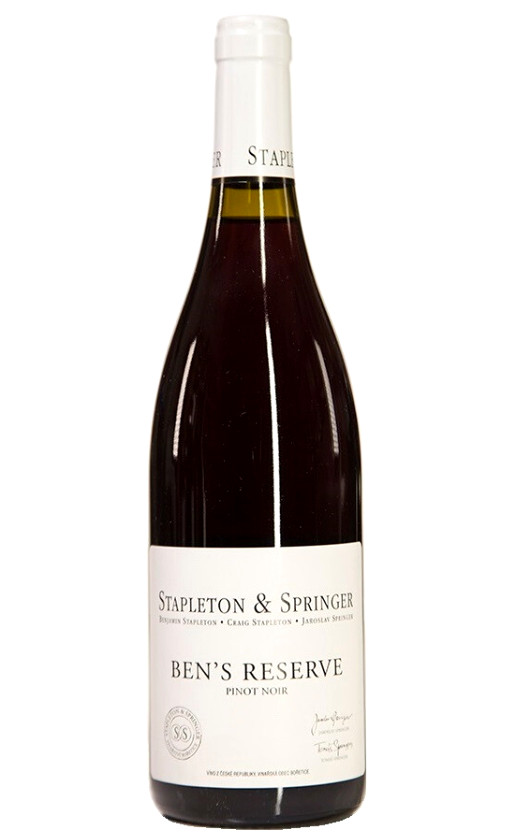 Stapleton-Springer Ben's Reserve Pinot Noir 2016