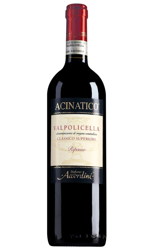 Wine Stefano Accordini Acinatico Valpolicella Classico Superiore Ripasso 2018