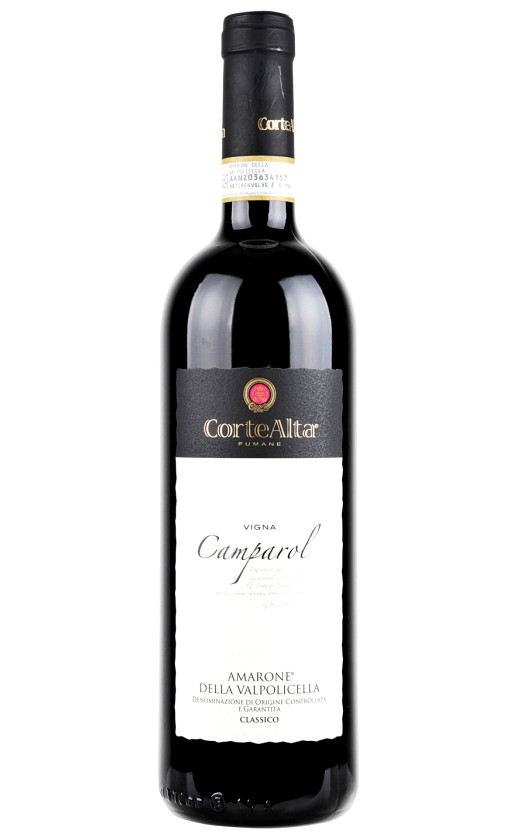 Wine Stefano Accordini Corte Alta Vigna Camparol Amarone Della Valpolicella Classico 2017