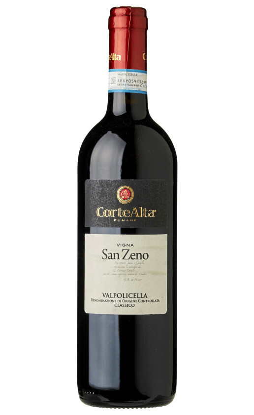 Wine Stefano Accordini Corte Alta Vigna San Zeno Valpolicella Classico 2018