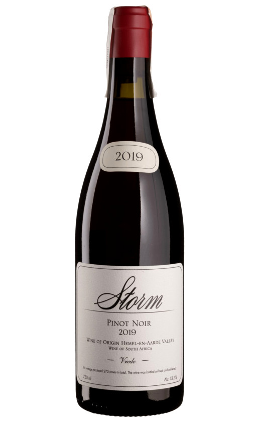 Вино Storm Vrede Pinot Noir 2019