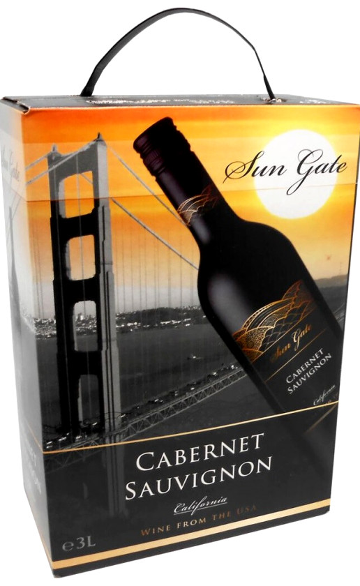 Wine Sun Gate Cabernet Sauvignon 2018 Bag In Box