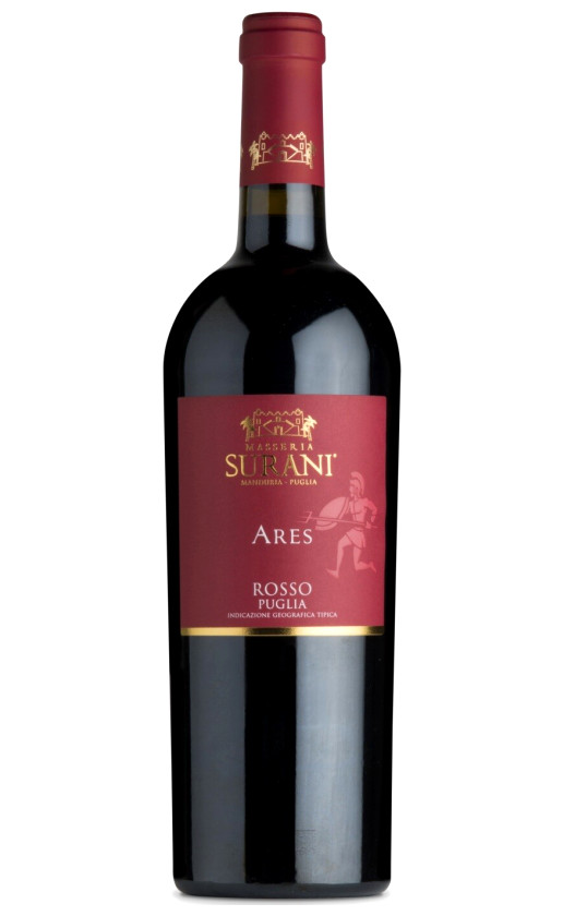 Вино Surani Ares Rosso Puglia 2016