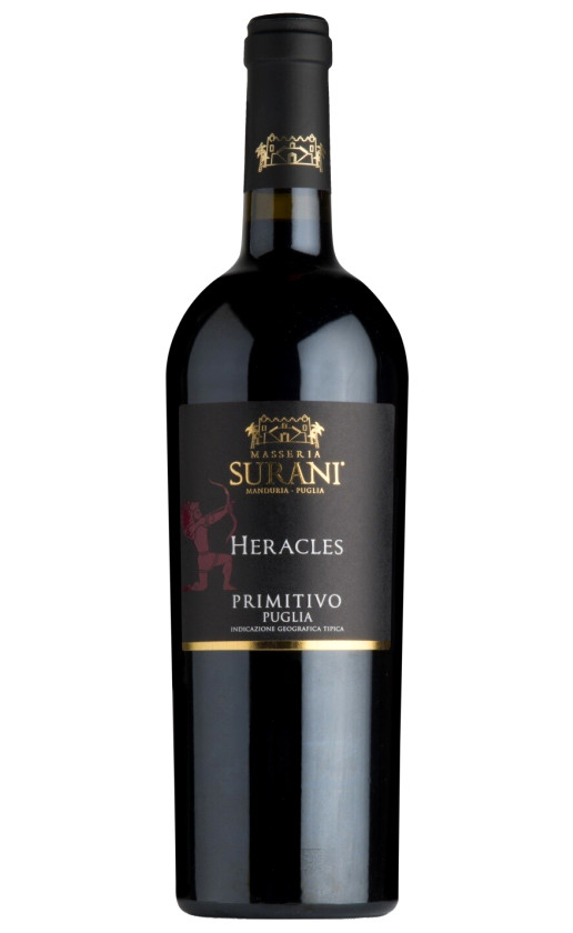 Wine Surani Heracles Primitivo Puglia 2015