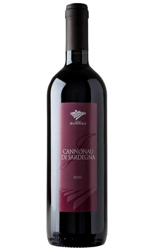 Wine Surrau Cannonau Di Sardegna 2019