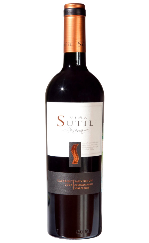 Вино Sutil Reserva Cabernet Sauvignon