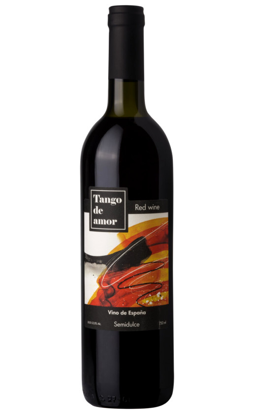 Wine Tango De Amor Krasnoe Polusladkoe