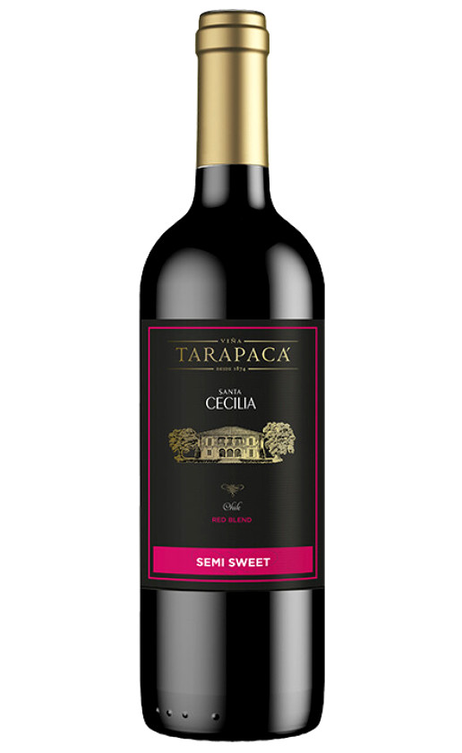 Wine Tarapaca Santa Cecilia Semi Sweet Red 2020
