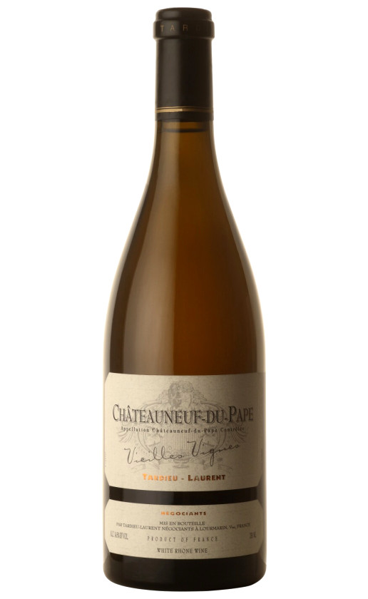Вино Tardieu-Laurent Chateauneuf-du-Pape Vieilles Vignes Blanc 2008