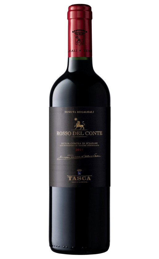 Вино Tasca d'Almerita Rosso del Conte 2015