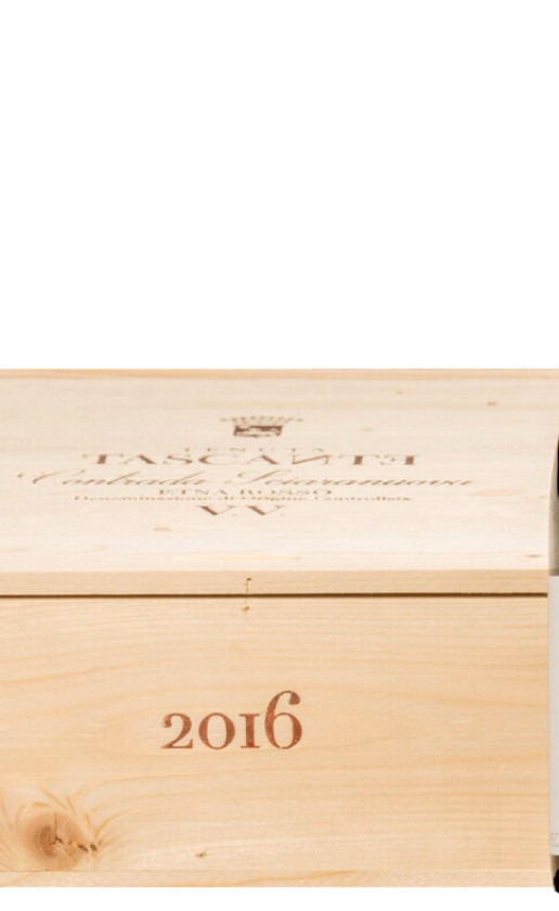 Вино Tasca d'Almerita Tascante Contrada Sciaranuova VV Etna 2016 wooden box