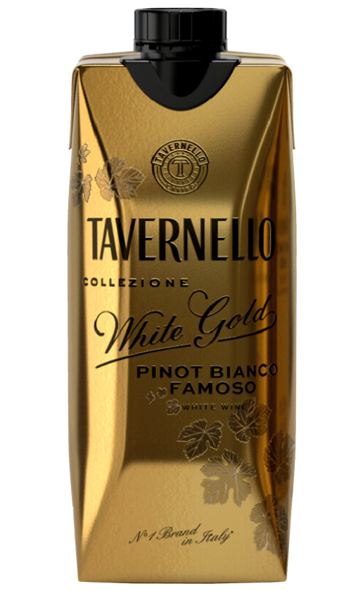 Tavernello White Gold Tetra Prism