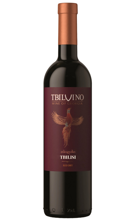 Wine Tbilvino Tbilisi Krasnoe
