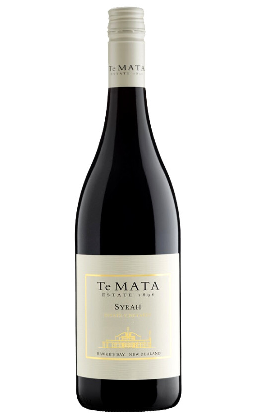 Wine Te Mata Syrah Estate Vineyards 2019