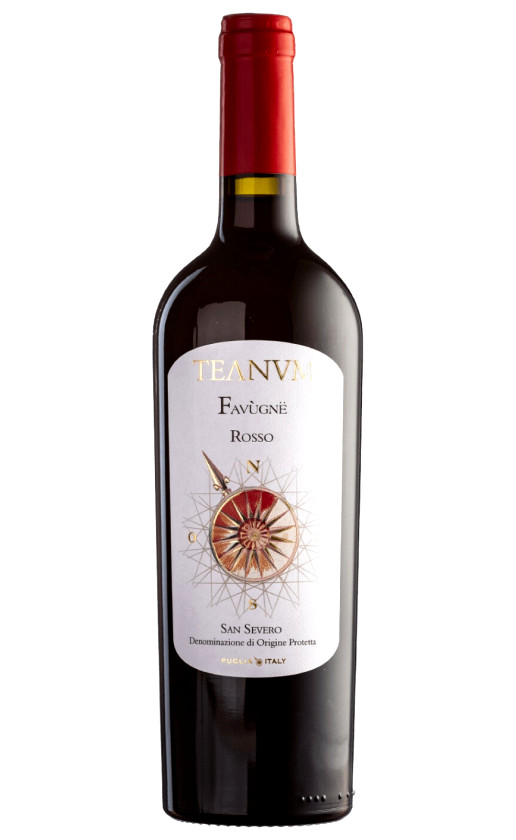 Wine Teanum Favugne Rosso San Severo 2018