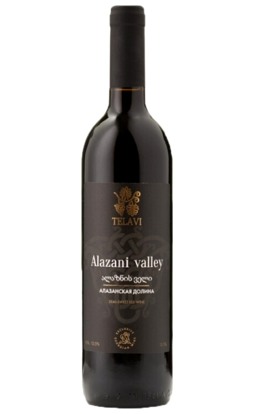 Вино Telavi Alazani Valley Red Semi-Sweet