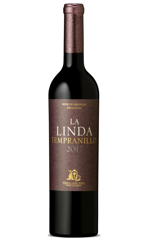 Wine Tempranillo Finca La Linda 2017