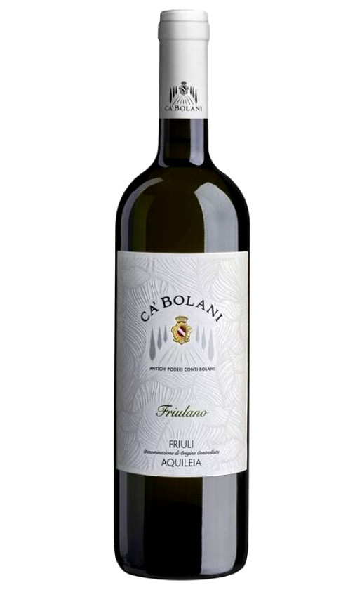 Wine Tenuta Ca Bolani Friulano Friuli Aquileia Superiore