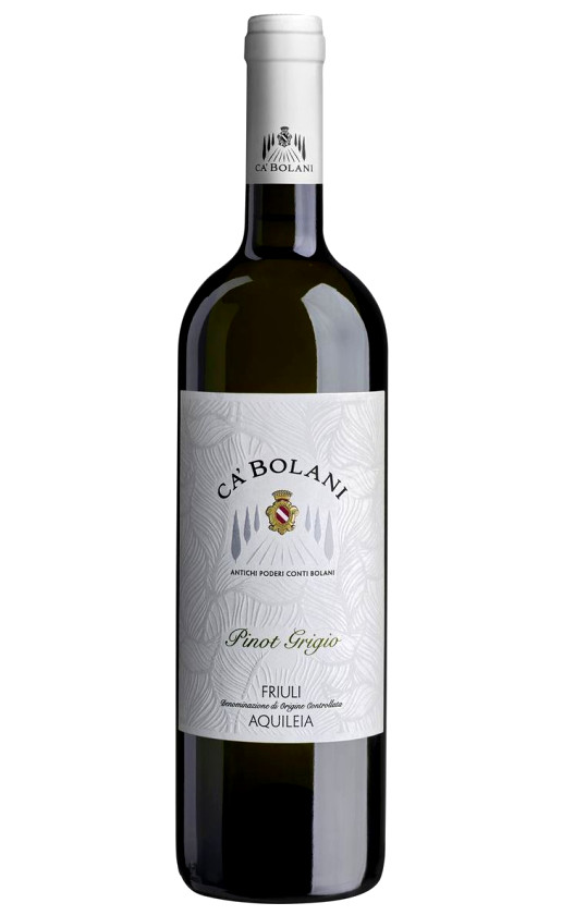 Вино Tenuta Ca' Bolani Pinot Grigio Friuli Aquileia Superiore