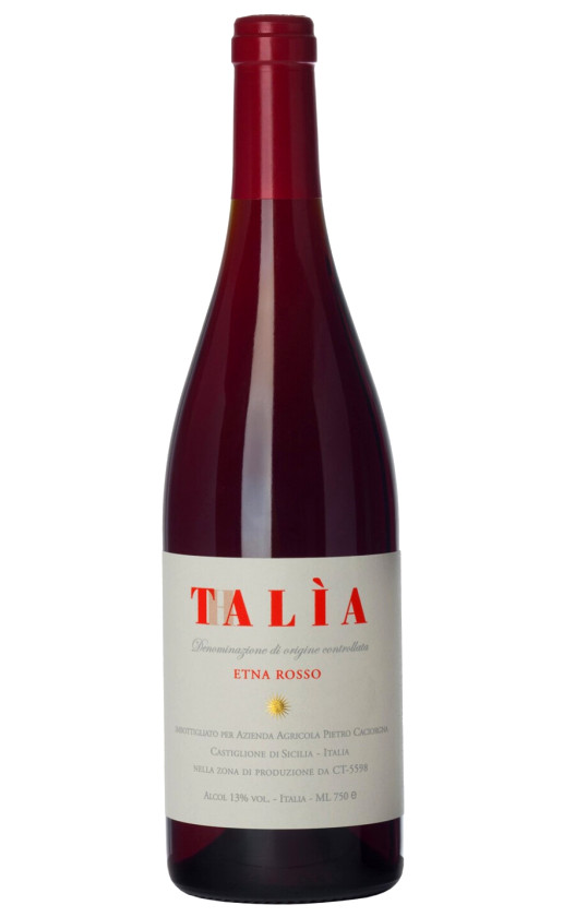 Вино Tenuta di Aglaea Thalia Etna Rosso 2014