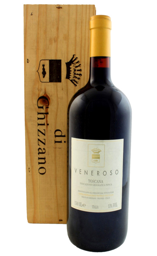 Вино Tenuta di Ghizzano Veneroso Terre di Pisa 2015 wooden box