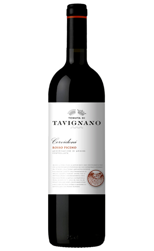 Wine Tenuta Di Tavignano Cervidoni Rosso Piceno 2017