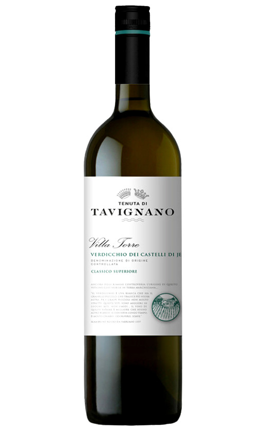 Wine Tenuta Di Tavignano Villa Torre Verdicchio Dei Castelli Di Jesi Classico Superiore 2017