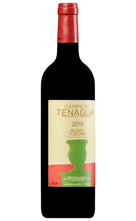 Вино Tenuta di Trinoro Campo di Tenaglia Toscana 2016