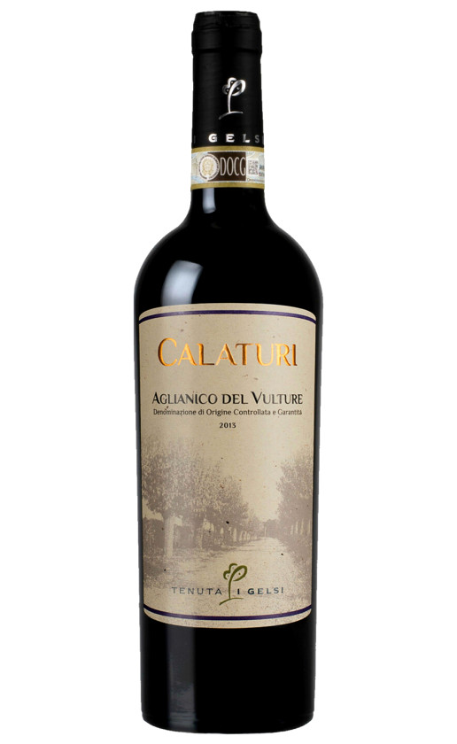 Вино Tenuta i Gelsi Calaturi Aglianico del Vulture 2013