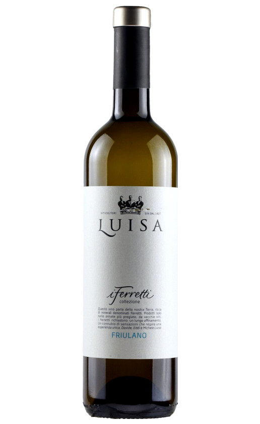 Вино Tenuta Luisa I Feretti Collezione Friulano Isonzo del Friuli