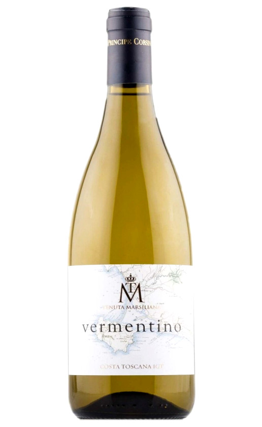 Вино Tenuta Marsiliana Vermentino Costa Toscana 2018