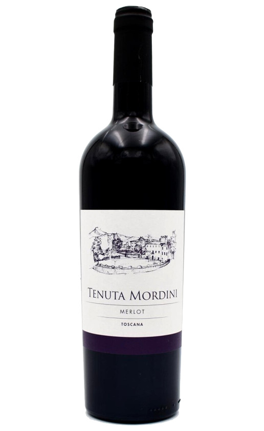 Wine Tenuta Mordini Merlot Toscana 2017