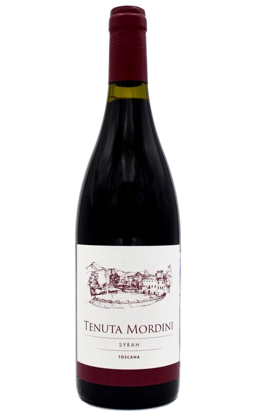 Wine Tenuta Mordini Syrah Toscana 2017